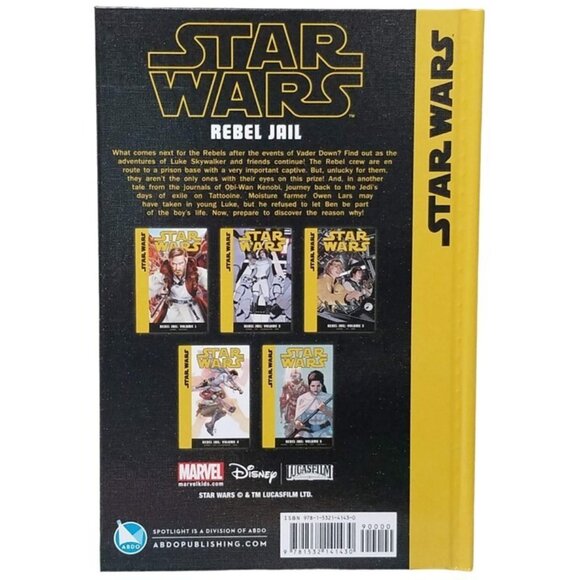 STAR WARS Rebel Jail Volume 3 Hardcover Book (2018) by Marvel Disney Lucas Film - Picture 2 of 12